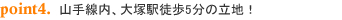 Point4 �R������A��ˉw�k��5���̗��n